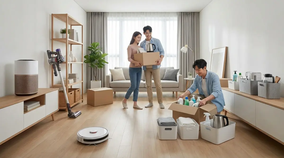 【掃除・日用品】新婚向け家具家電リスト