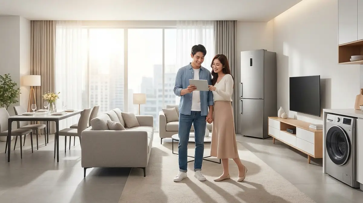 新婚の家具家電はどこで買う？購入先の選び方とコツ