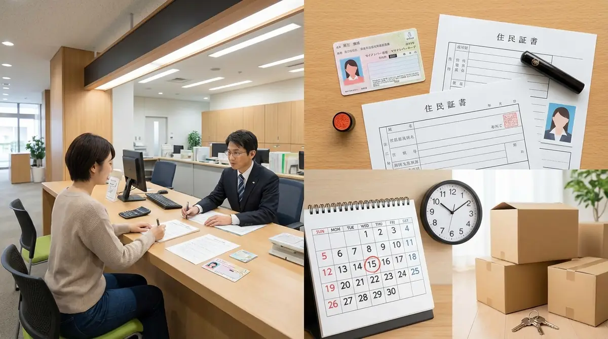 【結論】マイナンバーカードの住所変更に必要な届出先・持ち物・期限